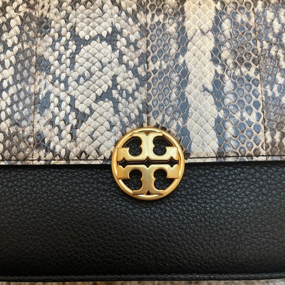 Tory Burch Crossbody - Leather Black / Pink / Snakeskin - Picture 4 of 5